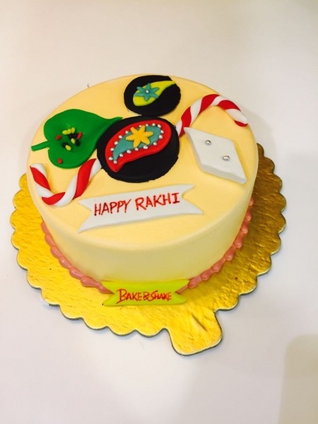 Happy Raksha Bandhan Cake – Merak Cakes