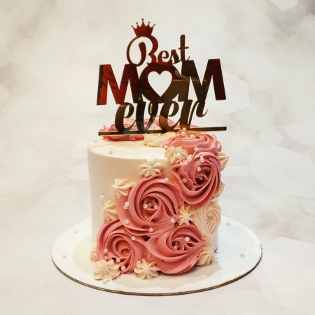 Mom theme cake 8 in Tirupathi (2 kg) - CakeStudio