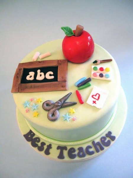 Teacher Appreciation Cake - Nothing Bundt Cakes